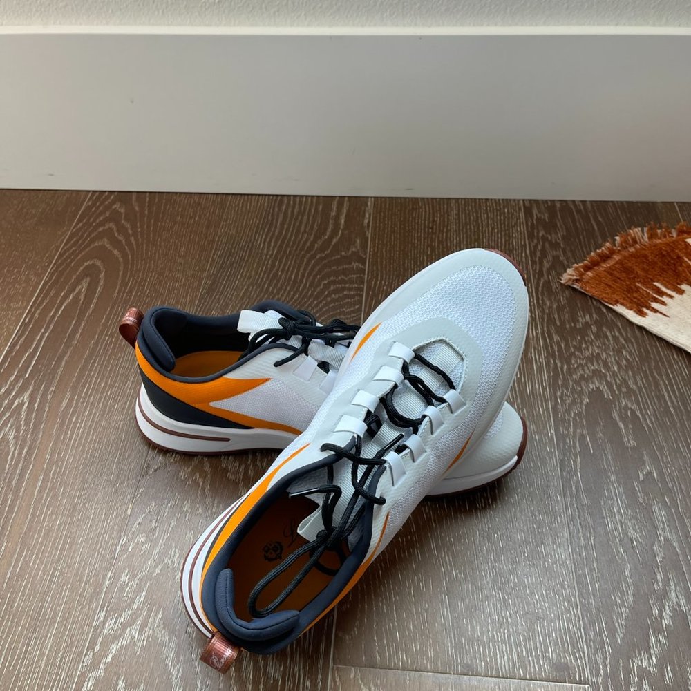 Loro Piana Men's Weekend Walk Performance Mesh Sneakers